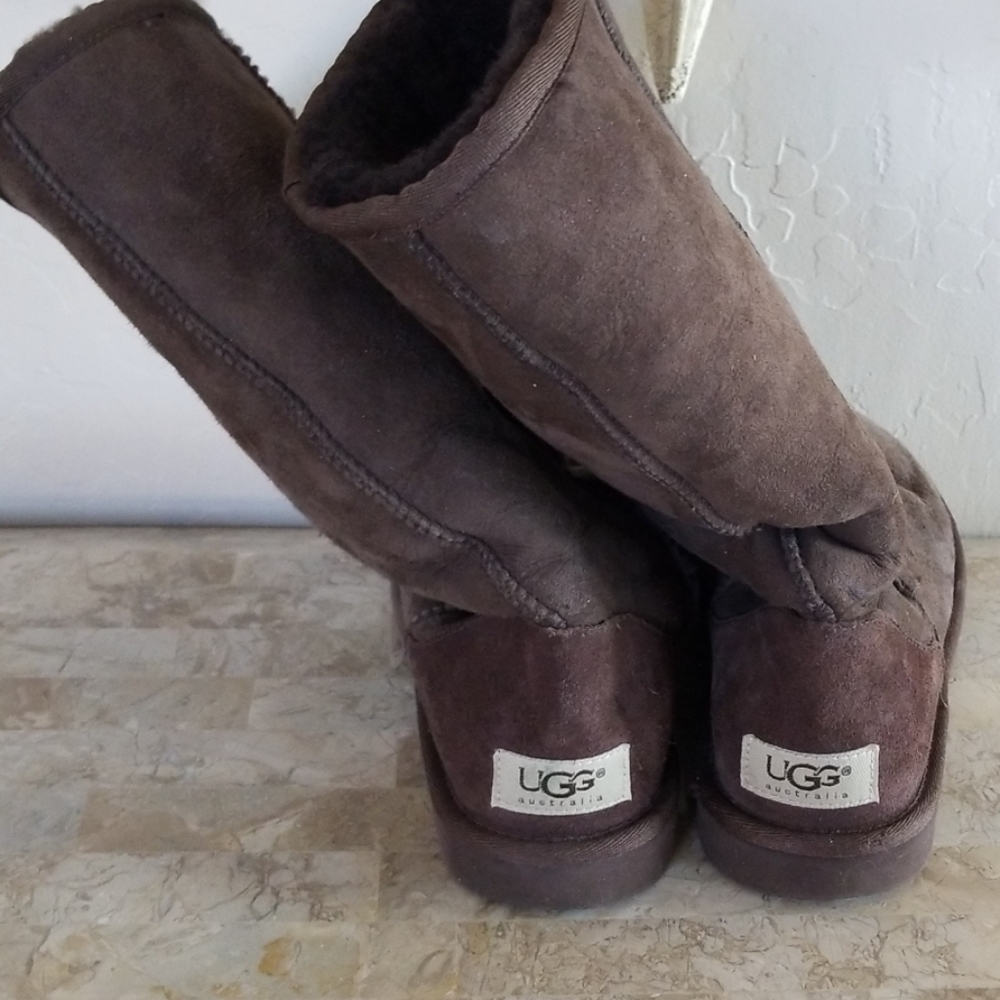 Authentic Chocolate Brown Uggs - image 3